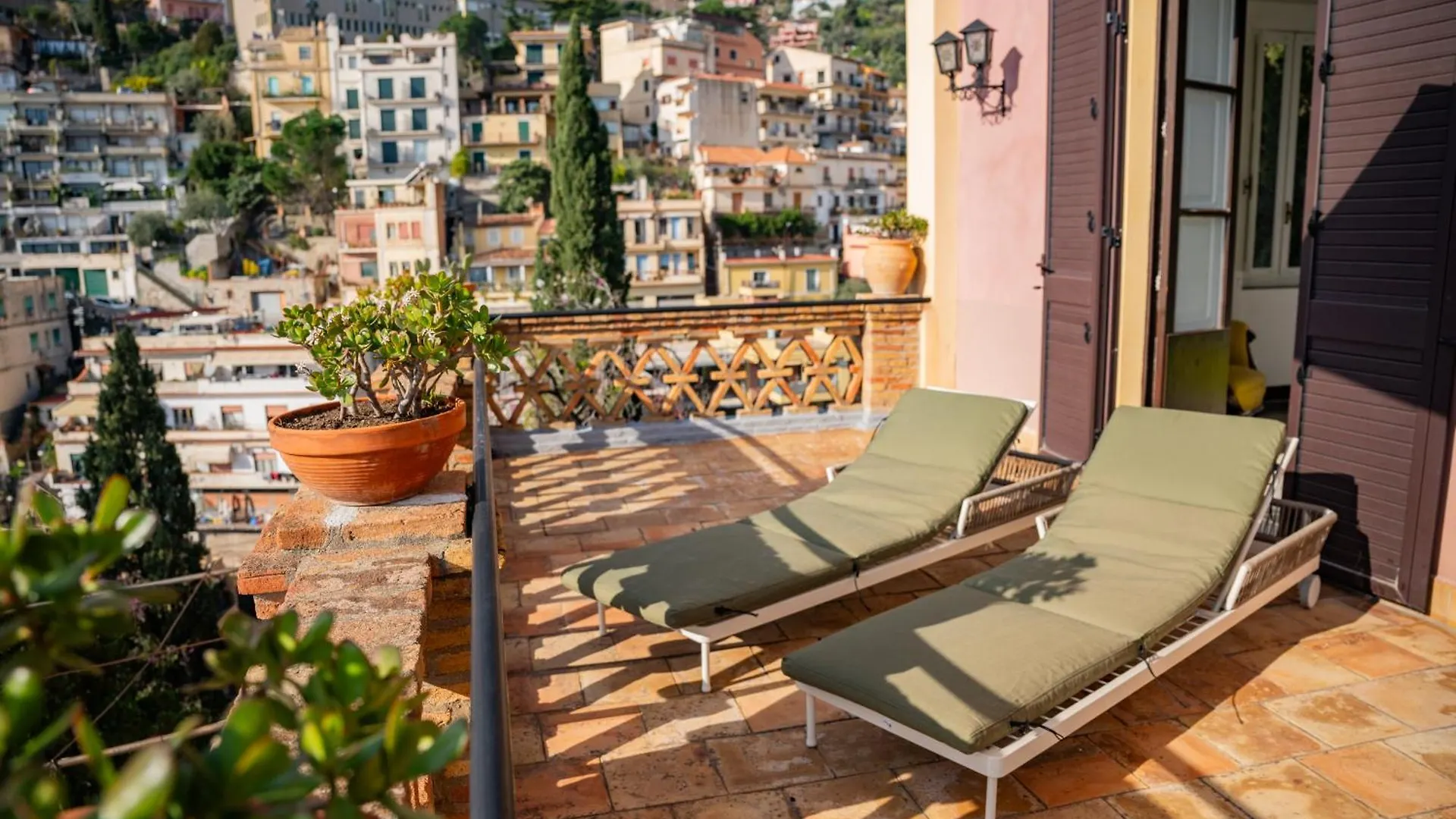 Appartement Villa Aurora, Taormina Italië